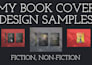 design eye catching book cover with front, back and spine